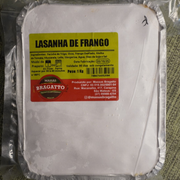 CONGELADOS: Lasanha de Frango 1kg - Lasanha Artesanal de FrangoEmbalagem: 1KG