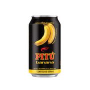 Cachaça / Coquetel / Aperitivo / Conhaque: Pitu Banana 350ml - Sabor Banana