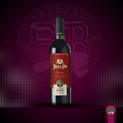 Vinhos: Vinho Nacional Jota Pe Bordô tinto Suave 750ml)