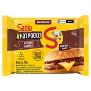Congelados: Hot Pocket Sadia X-Burguer Barbecue - 145g
