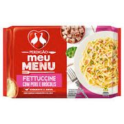 Congelados: Meu Menu Fattuccine Peru - Peru c/Brócolis