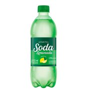 Refrigerante: Soda Antarctica 600ml - REFRIGERANTE LIMONADA SODA ANTARCTICA GARRAFA 600ML
