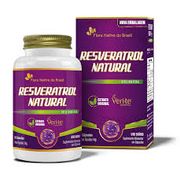 Suplementos: Resveratrol 30caps Flora Nativa - Potente antioxidante, ação anti-inflamatória, protege o coração, auxilia saúde cerebral e combate envelhecimento precoce da pele.