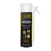 Ferragem/SOS: ESPUMA EXPANSIVA 500ML / 320 GRAMAS - DTOOLS - 500ml