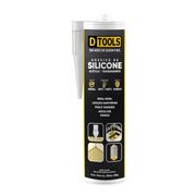 Ferragem/SOS: SILICONE INCOLOR 250 GRAMAS - DTOOLS - incolor