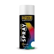 Ferragem/SOS: SPRAY PREMIUM USO GERAL BRANCO FOSCO 350ML - DTOOLS - 350ml