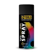 Ferragem/SOS: SPRAY PREMIUM USO GERAL PRETO FOSCO 350ML - DTOOLS - 350ml