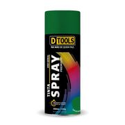 Ferragem/SOS: SPRAY PREMIUM USO GERAL VERDE 350ML - DTOOLS - 350ml