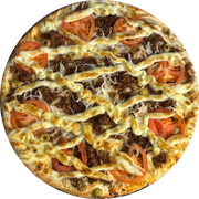 Premium: Carne Seca com Requeijão - Pizza Grande (Ingredientes: Azeitona, Carne Seca Artesanal, Cebola, Massa artesanal, Molho de tomate bragatto, Mussarela, Orégano, Requeijão Cremoso, Tomate)