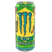 Energéticos: Monster Rio Punch (Creme de Pitaya) 473ml - Sabor Creme de Pitaya