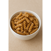 Produtos Naturais: Macarrão parafuso de arroz integral 100g - Fonte de energia saudável, rico em fibras, sem glúten, ajuda na digestão, controla o colesterol, prolonga a saciedade e contribui para o bom funcionamento intestinal.
