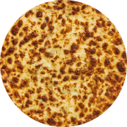 Defumados e Embutidos: Hamburguesa - Pizza Grande (12 Fatias) (Ingredientes: Chester, Tomate Seco, Muçarela)
