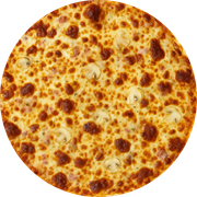 Legumes e Verduras: Champignon - Pizza Grande (12 Fatias) (Ingredientes: Champignon, Bacon, Muçarela)