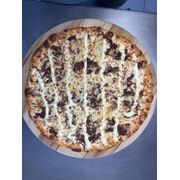 Especiais: Costela Desfiada c/ Catupiry - Pizza Grande (Ingredientes: Molho de Tomate,  Mussarela, Costela Desfiada,  Orégano, Catupiry)