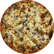 Legumes e Verduras: Berinjela - Pizza Grande (12 Fatias) (Ingredientes: Berinjela, Alho Frito, Muçarela)