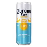 Cervejas Sem Álcool: Corona Zero Lata 350ml - Corona Cero Sunbrew é uma American Lager, de sabor leve e muito refrescante, feita com o mesmo cuidado e qualidade da clássica Corona. É a primeira cerveja sem álcool com adição de vitamina D do mundo e contém apenas 48 calorias.