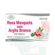 Diversos: Sabonete de rosa mosqueta com argila branca 90g Lianda Natural - Hidrata, regenera, suaviza a pele e ajuda a remover impurezas.
