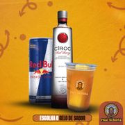 Copão: Copão de Ciroc | Red Berri 500ML - 2 Doses 50ml + 1 Redbull + 1 Gelo de Sabor da sua Escolha!