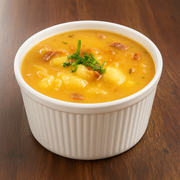 Caldos: Caldo Aipim com Carne Seca - Padrão (Ingredientes: 500ml)