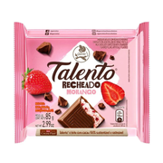 Chocolate: Talento Recheado Morango 85g)