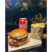 COMBOS CLÁSSICOS PRA UM: TITAN 160 BACON BRANNER - COMBO CLASSICO PRA UM (Ingredientes: 1 bacon brenner, 1 coca lata, 1batata pequena)
