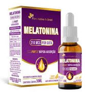 Suplementos: Melatonina sabor maracujá 210mcg 30ml Flora Nativa - Ajuda a regular o sono.
