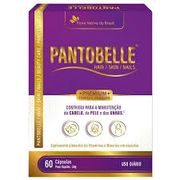 Suplementos: Pantobelle 500mg 60cps Flora Nativa - Contribui para a manutenção do cabelo, da pele e das unhas.