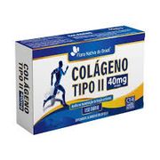 Suplementos: Colágeno tipo 2 40mg 60cps Flora Nativa - Auxilia na manutenção da função articular.