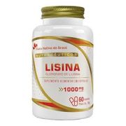 Suplementos: Lisina 1000mg 60cps Flora Nativa - Auxilia na síntese de proteínas, fortalece o sistema imunológico, melhora a cicatrização e contribui para a saúde dos ossos e músculos.