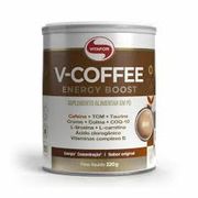 Suplementos: V-coffee 220g Vitafor - Auxilia no aumento da energia, do foco e da concentração.