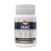 Suplementos: Nac 600mg 30cps Vitafor - Apoia a desintoxicação do organismo, fortalece o fígado, reduz inflamações e atua como antioxidante.