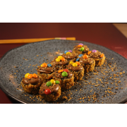 A la carte: 10 Hot Hols Doce - A la carte (Ingredientes: Alga, Arroz, chocolate)
