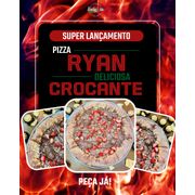 Especiais: PIZZA RYAN - Pizza Grande (Ingredientes: Amendoim, Cliente se responsabiliza pelo envio da parte doce está ciente que pode ocorrer da fruta ferver ou o sabor misturar com os demais., FERRERO ROCHE, Morango, Nutella)
