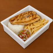 Pratos Individuais: Filé de Peixe Grelhado - Executivo (Ingredientes: Filé de Peixe)