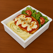 Pratos Individuais: Parmegiana Frango - Executivo (Ingredientes: Parmegiana)