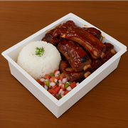 Pratos Individuais: Costelinha Suína Barbecue - Executivo (Ingredientes: Costela Suína)