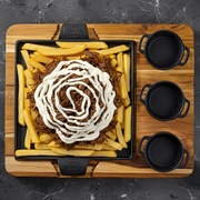 Petiscos: Batata + Cupim Desfiado - Petiscos (Ingredientes: Requeijão)