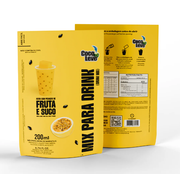 mix para drink: Mix para drink Maracuja 200ml)