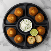 Petiscos: Bolinho de Bacalhau 12 Unid. - Petiscos (Ingredientes: Bacalhau)