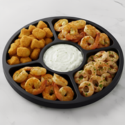 Petiscos: Ciranda do Mar - Petiscos (Ingredientes: Camarão, Isca de Peixe, Lula)