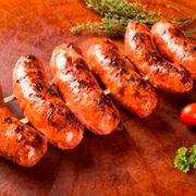 Assado/Porções: Linguiça toscana assada 100g - Assados (Ingredientes: Aproximadamente 100g)