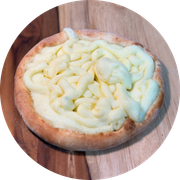 Esfihas Salgadas: Catupiry - Esfiha Salgada (Ingredientes: Catupiry)