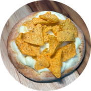 Esfihas Salgadas: Doritos com Catupiry - Esfiha Salgada (Ingredientes: Doritos, Catupiry)