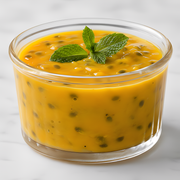 Molho Peixe: Molho Maracujá - Levemente adocicado e ácido, ideal para realçar o sabor de peixes grelhados ou assados.