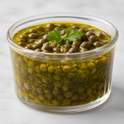 Molho Peixe: Molho Alcaparras - Perfeito para peixes mais delicados, adicionando acidez e um toque sofisticado.