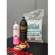Combos: combo gin eternity morango - gin, energetico 2l e 2 gelos de sabor