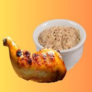 STOP REFEIÇÃO: Coxa de Frango - SIMPLES(acompanha farofa) - STOP REFEIÇÃO (Ingredientes: Coxa de Frango, Farofa)
