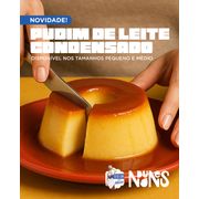 Pudim: Pudim tradicional - Pudim cremoso de leite condensado Moça, lisinho e sem furinho com calda de caramelo