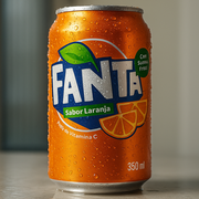Refrigerante: Fanta Laranja Lata 350ml - Refrigerante Sabor Laranja