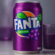 Refrigerante: Fanta Uva Lata 350ml - Refrigerante Sabor Uva